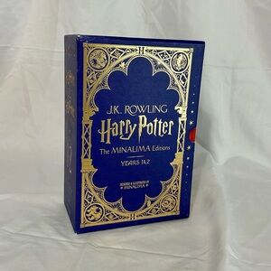 Harry Potter MinaLima Box Set Years 1-2 First Edition Rare Illustrated